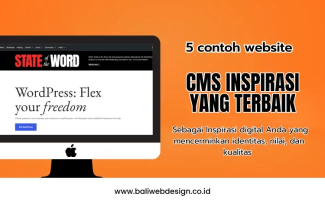 contoh website cms