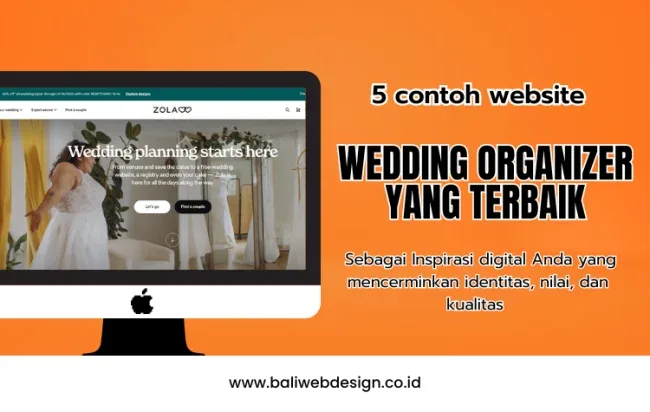 contoh website wedding organizer
