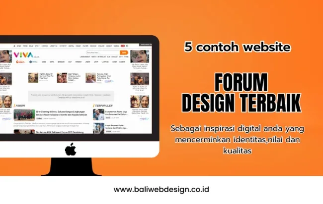 contoh website forum