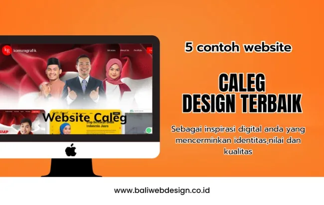 contoh website caleg