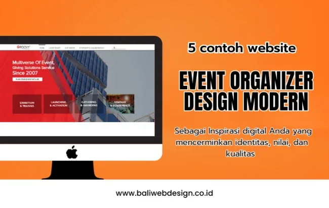 contoh website event organizer