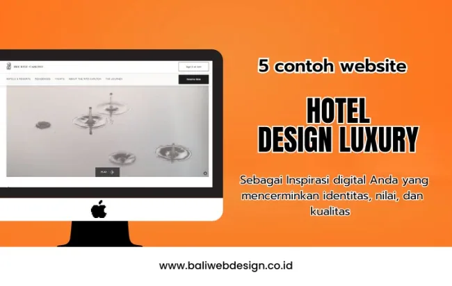 contoh website hotel