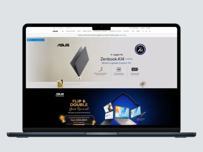 mockup asus