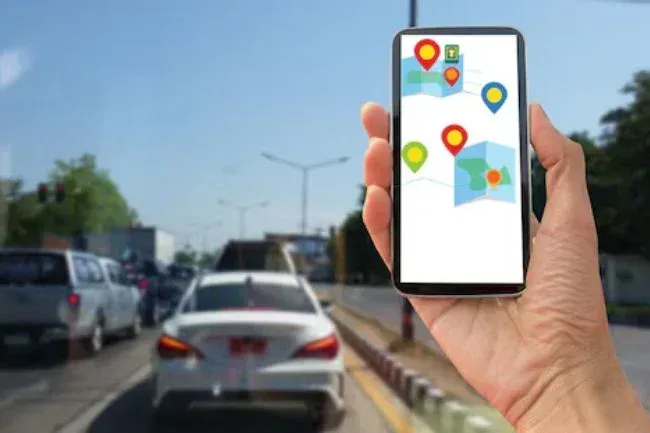 cara melihat kondisi jalan macet di google maps