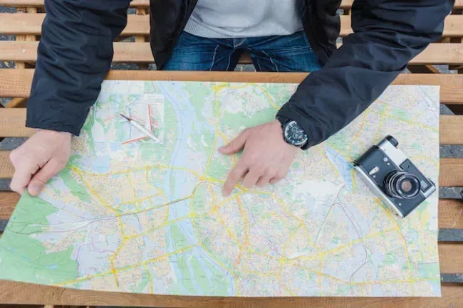 cara melihat map satelit