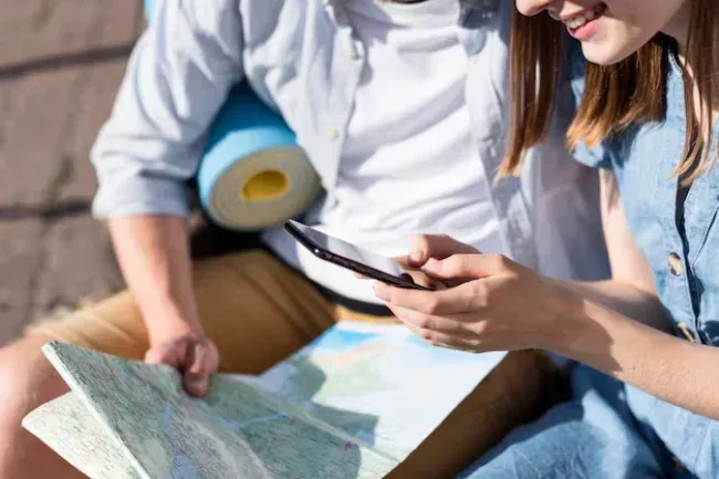 mencari koordinat di google map