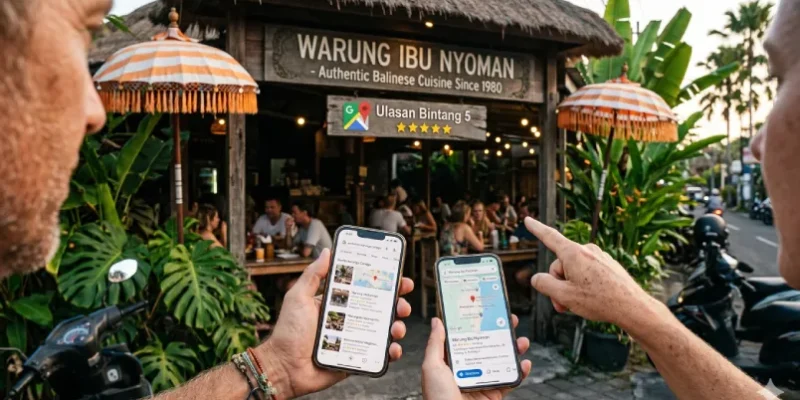 Cara Restoran & Warung di Bali Dapat Lebih Banyak Tamu dari Google