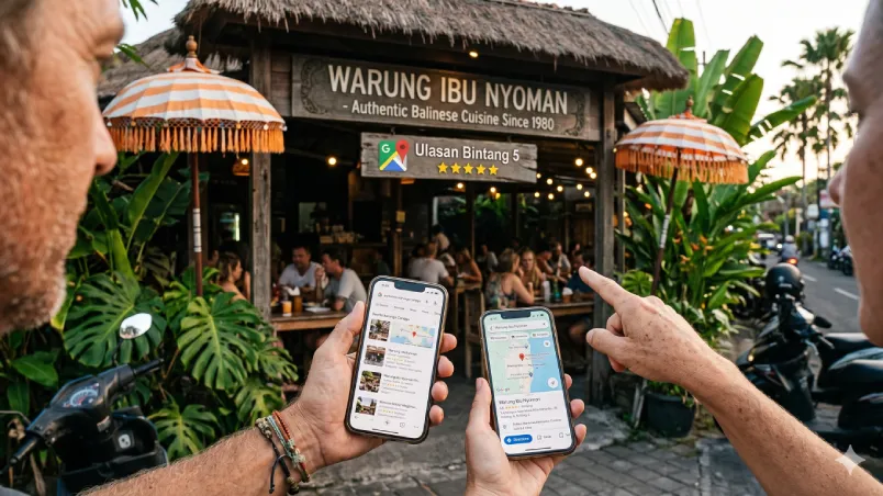 Cara Restoran & Warung di Bali Dapat Lebih Banyak Tamu dari Google