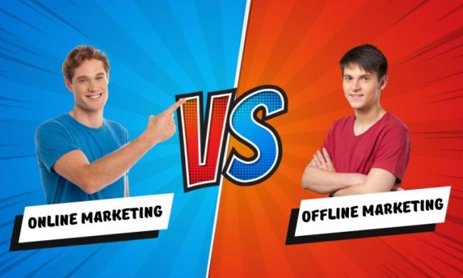 perbedaan pemasaran online dan offline